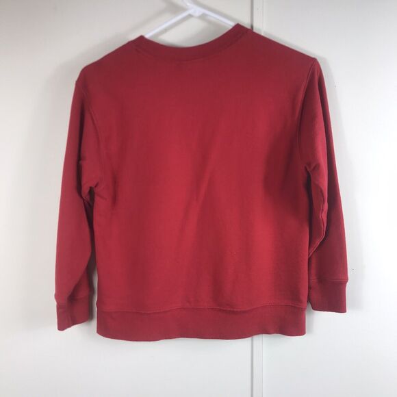 Disney Store Buzz Lightyear And Woody Red Crewneck Sweatshirt Size Youth 7/8 - Picture 4 of 4